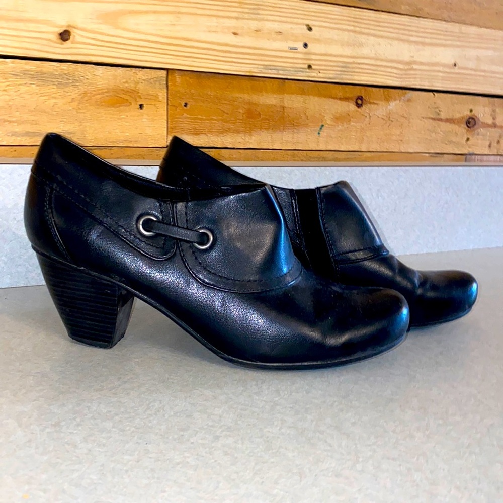 Black Heel Booties